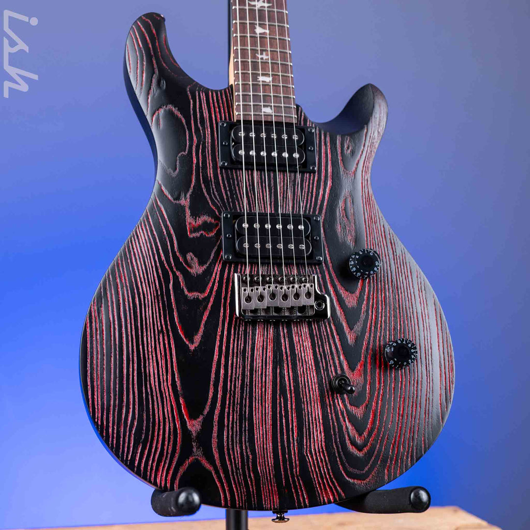 PRS SE Swamp Ash CE 24 Limited Edition Sandblasted Red Demo