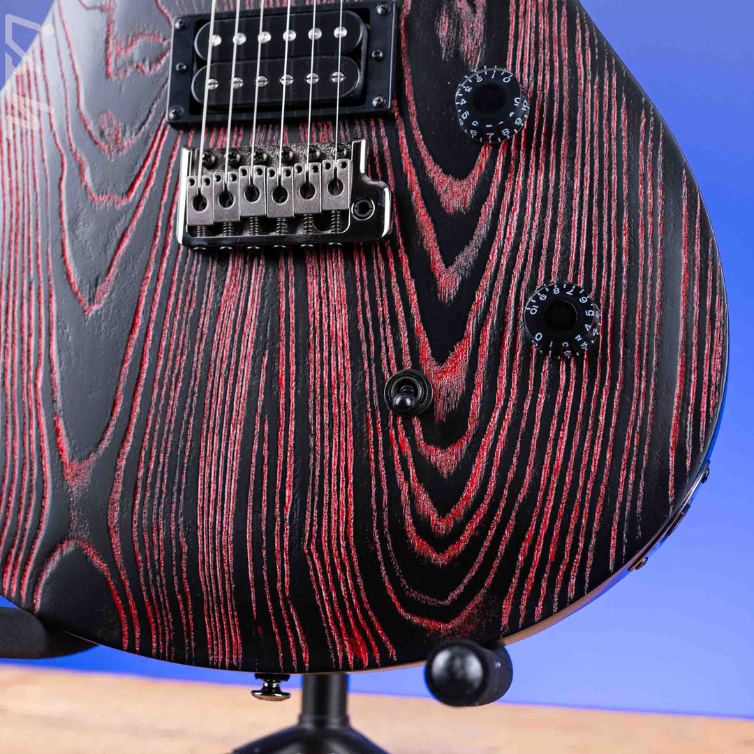 PRS SE Swamp Ash CE 24 Limited Edition Sandblasted Red Demo