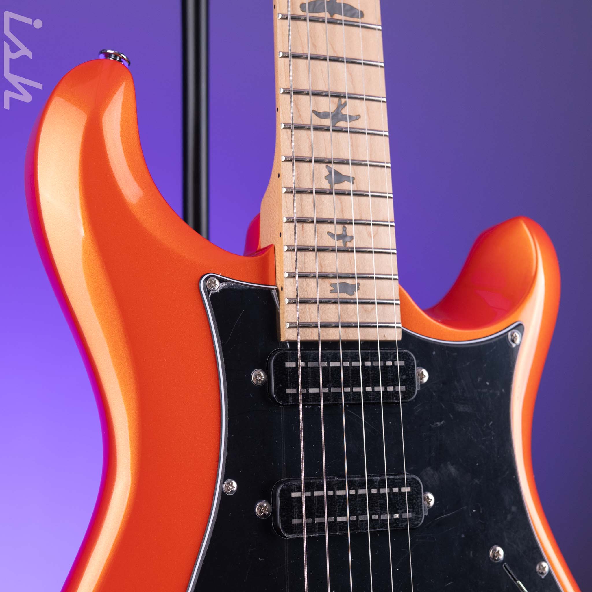PRS SE NF3 Electric Guitar Metallic Orange Maple Fretboard – Ish
