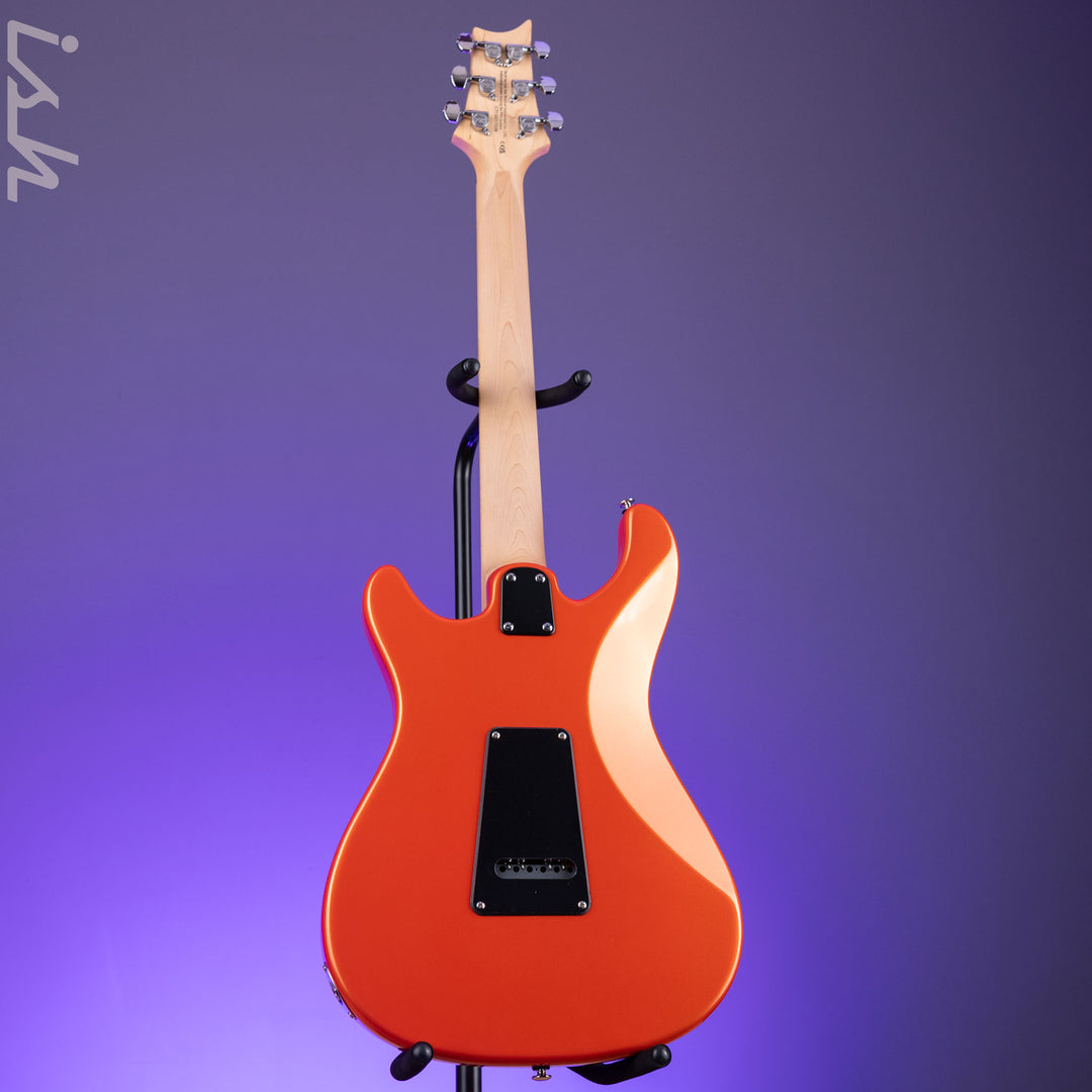PRS SE NF3 Electric Guitar Metallic Orange Maple Fretboard