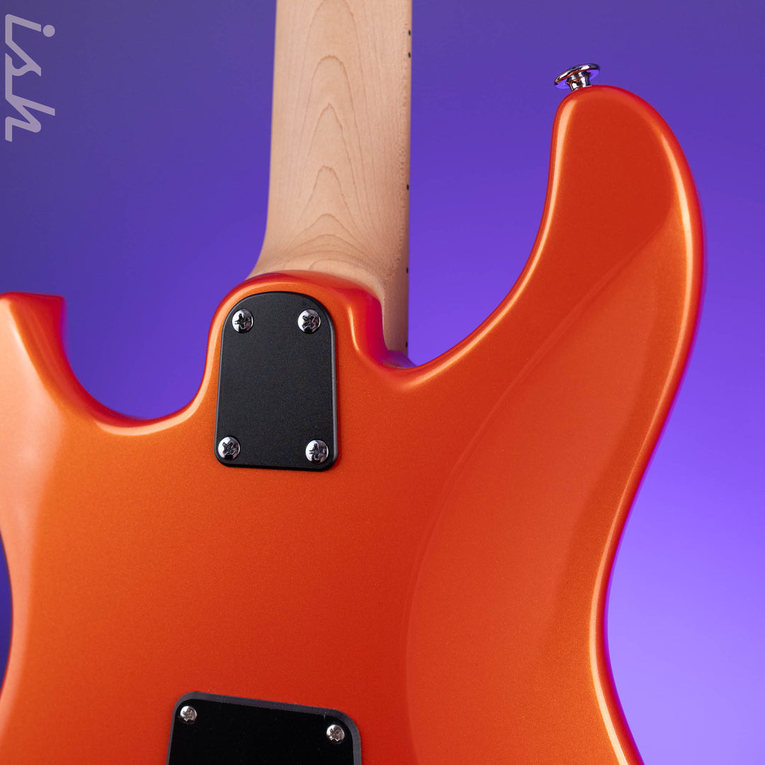 PRS SE NF3 Electric Guitar Metallic Orange Maple Fretboard