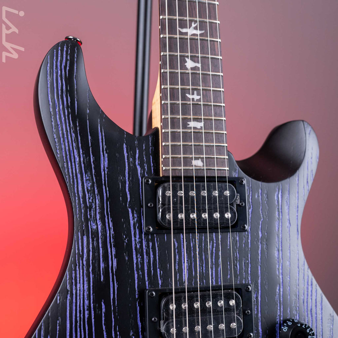 PRS SE Swamp Ash CE 24 Limited Edition Sandblasted Purple