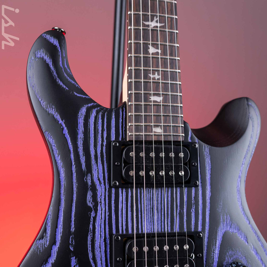 PRS SE Swamp Ash CE 24 Limited Edition Sandblasted Purple