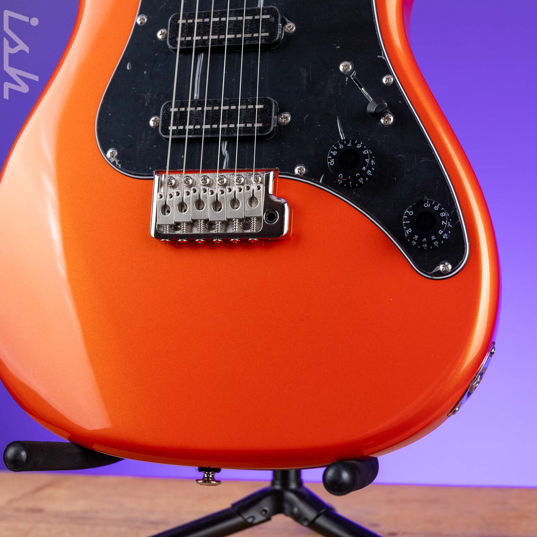 PRS SE NF3 Electric Guitar Metallic Orange Maple Fretboard
