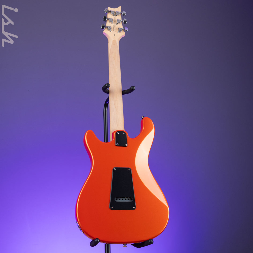 PRS SE NF3 Electric Guitar Metallic Orange Maple Fretboard