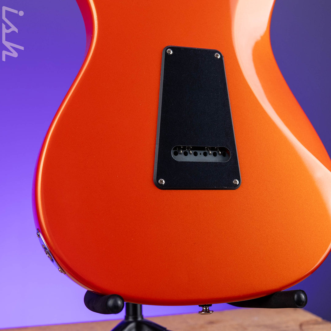 PRS SE NF3 Electric Guitar Metallic Orange Maple Fretboard