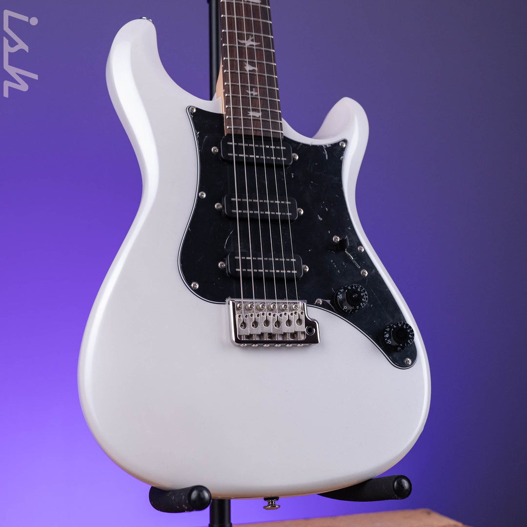2024 PRS SE NF3 Electric Guitar White Pearl Rosewood Fretboard