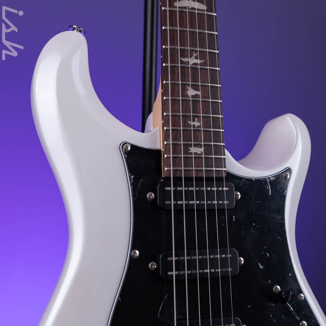 2024 PRS SE NF3 Electric Guitar White Pearl Rosewood Fretboard