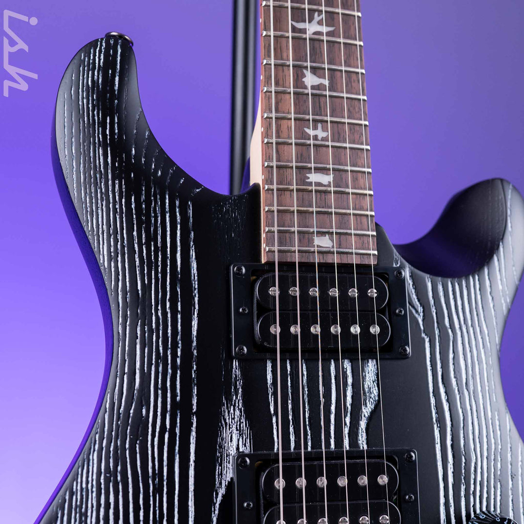 PRS SE Swamp Ash CE 24 Limited Edition Sandblasted White