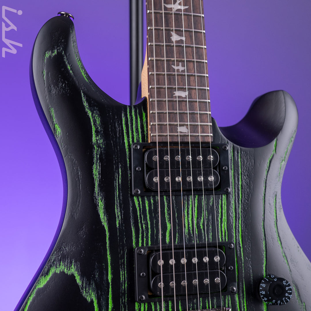 PRS SE Swamp Ash CE 24 Limited Edition Sandblasted Green