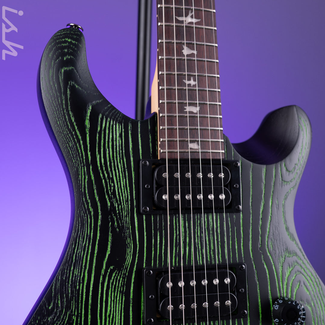 PRS SE Swamp Ash CE 24 Limited Edition Sandblasted Green