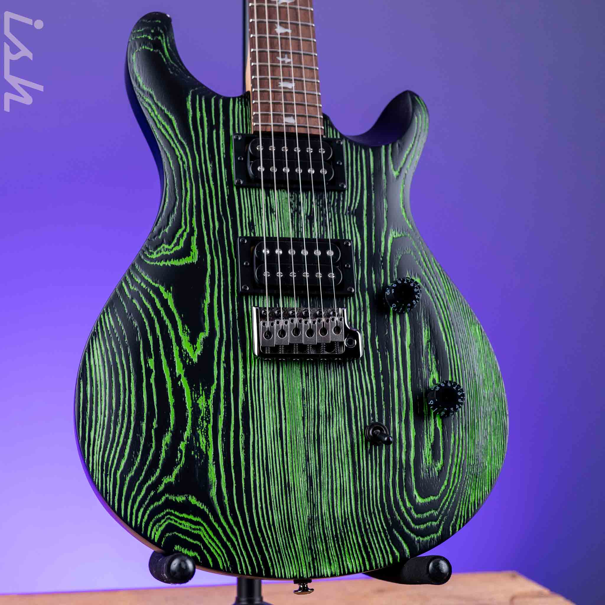 PRS SE Swamp Ash CE 24 Limited Edition Sandblasted Green – Ish Guitars
