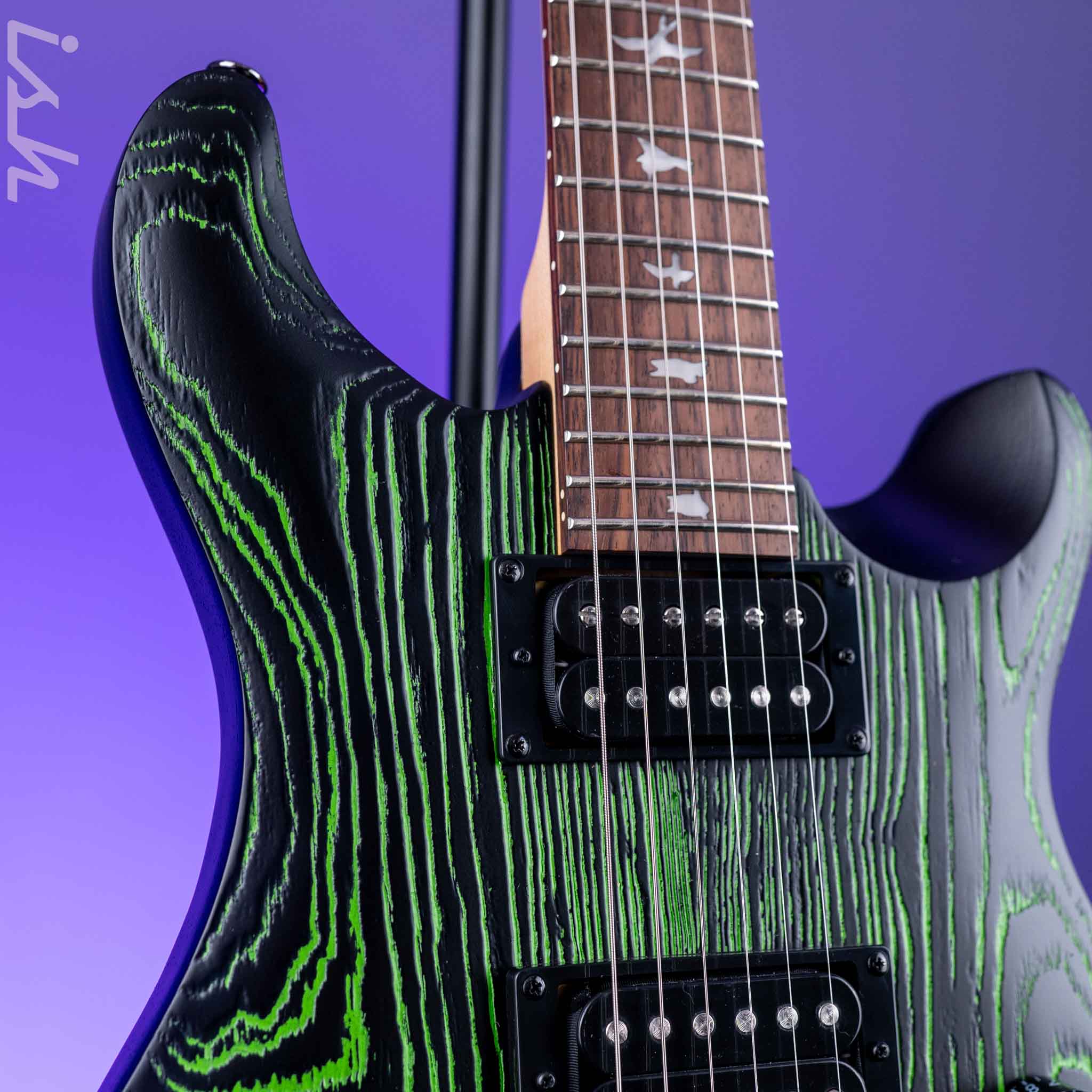 PRS SE Swamp Ash CE 24 Limited Edition Sandblasted Green – Ish Guitars