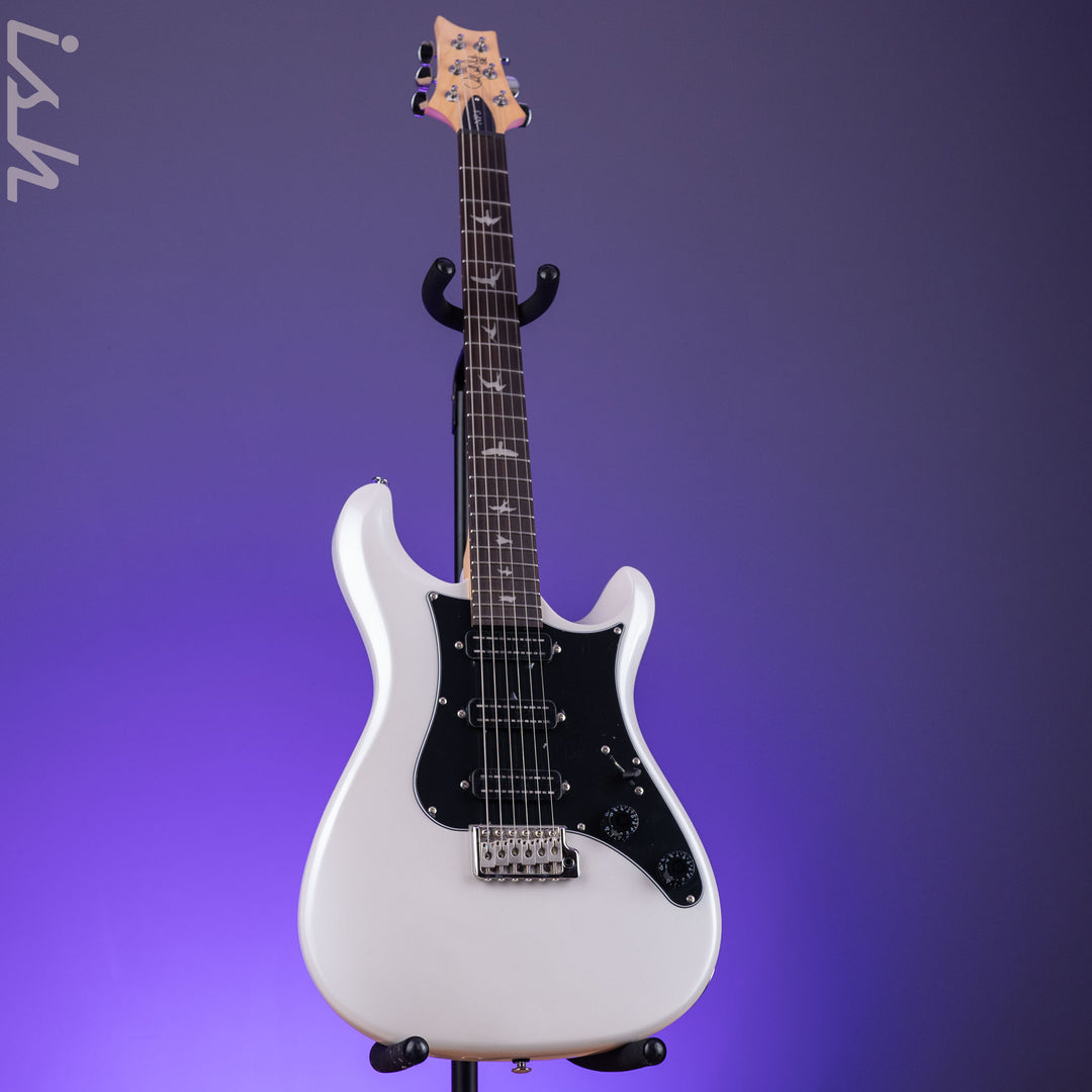 PRS SE NF3 Electric Guitar White Pearl Rosewood Fretboard Demo