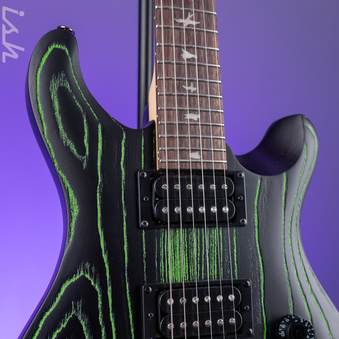 PRS SE Swamp Ash CE 24 Limited Edition Sandblasted Green