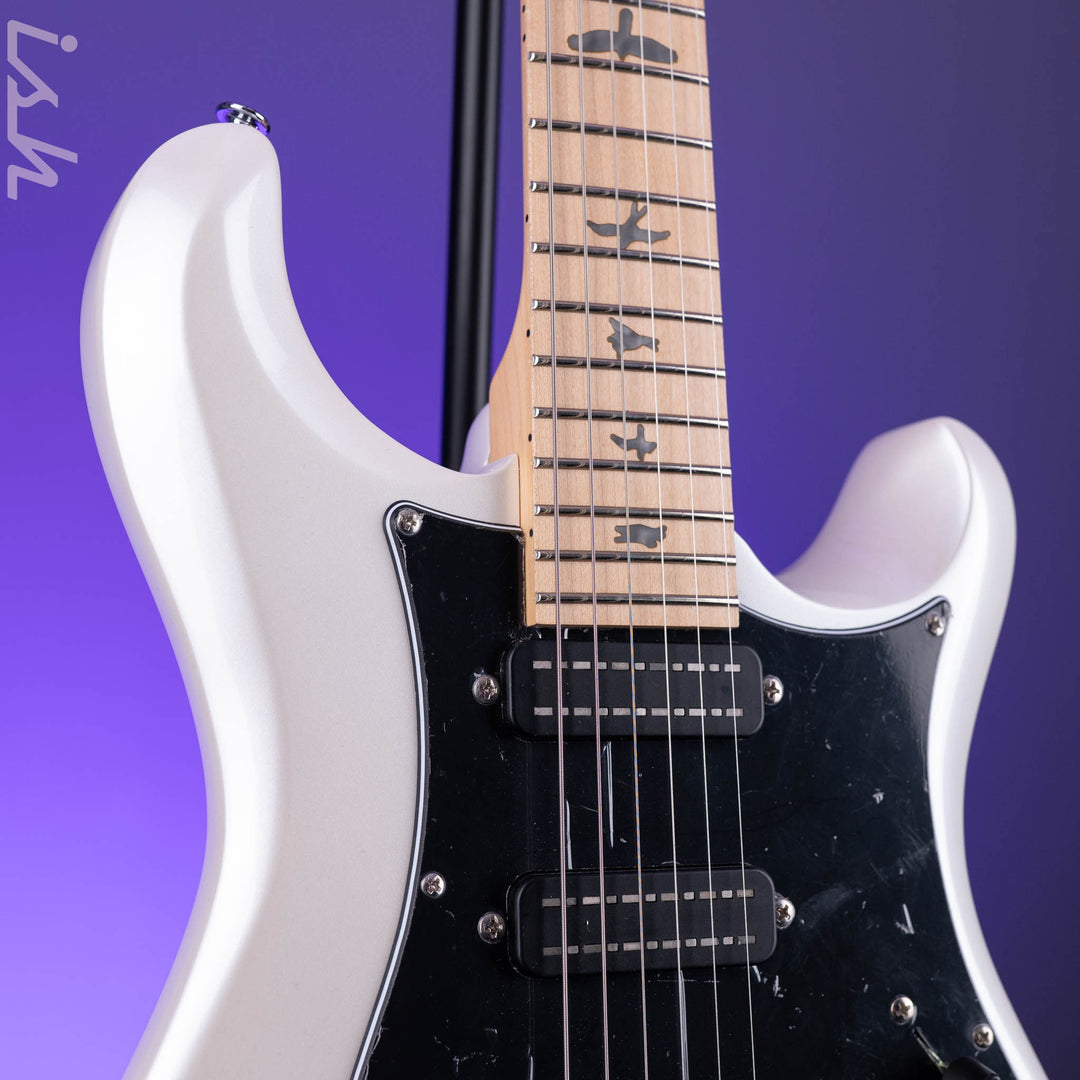 PRS SE NF3 Electric Guitar White Pearl Maple Fretboard
