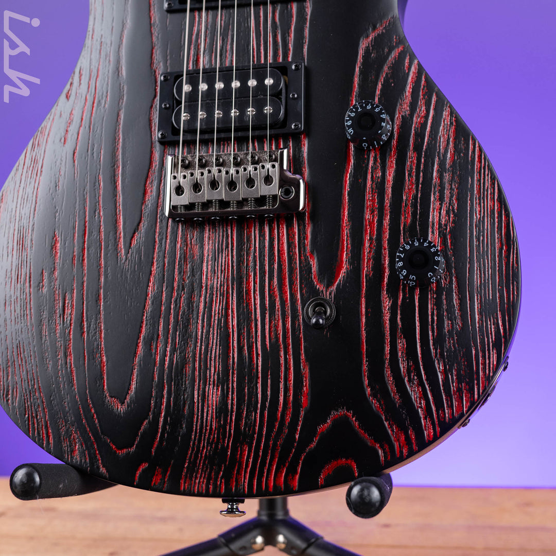 PRS SE Swamp Ash CE 24 Limited Edition Sandblasted Red