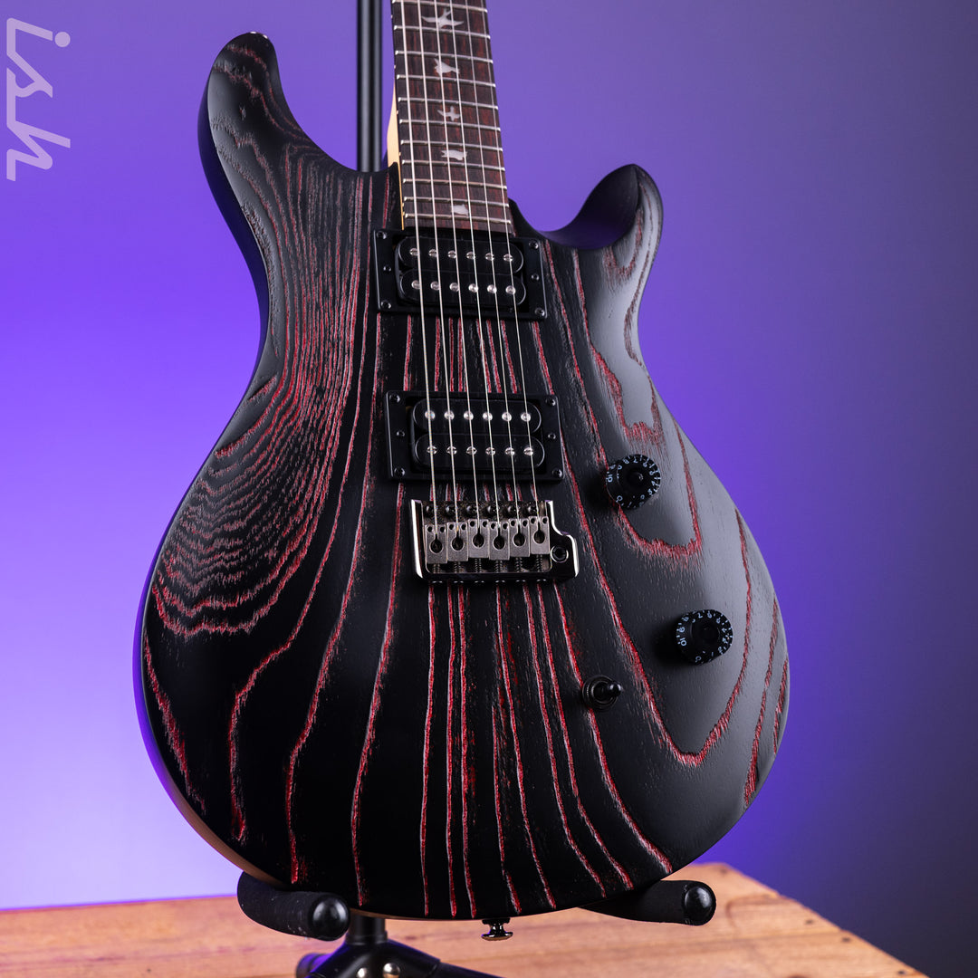 PRS SE Swamp Ash CE 24 Limited Edition Sandblasted Red Demo