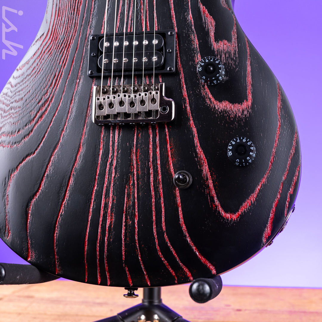 PRS SE Swamp Ash CE 24 Limited Edition Sandblasted Red Demo