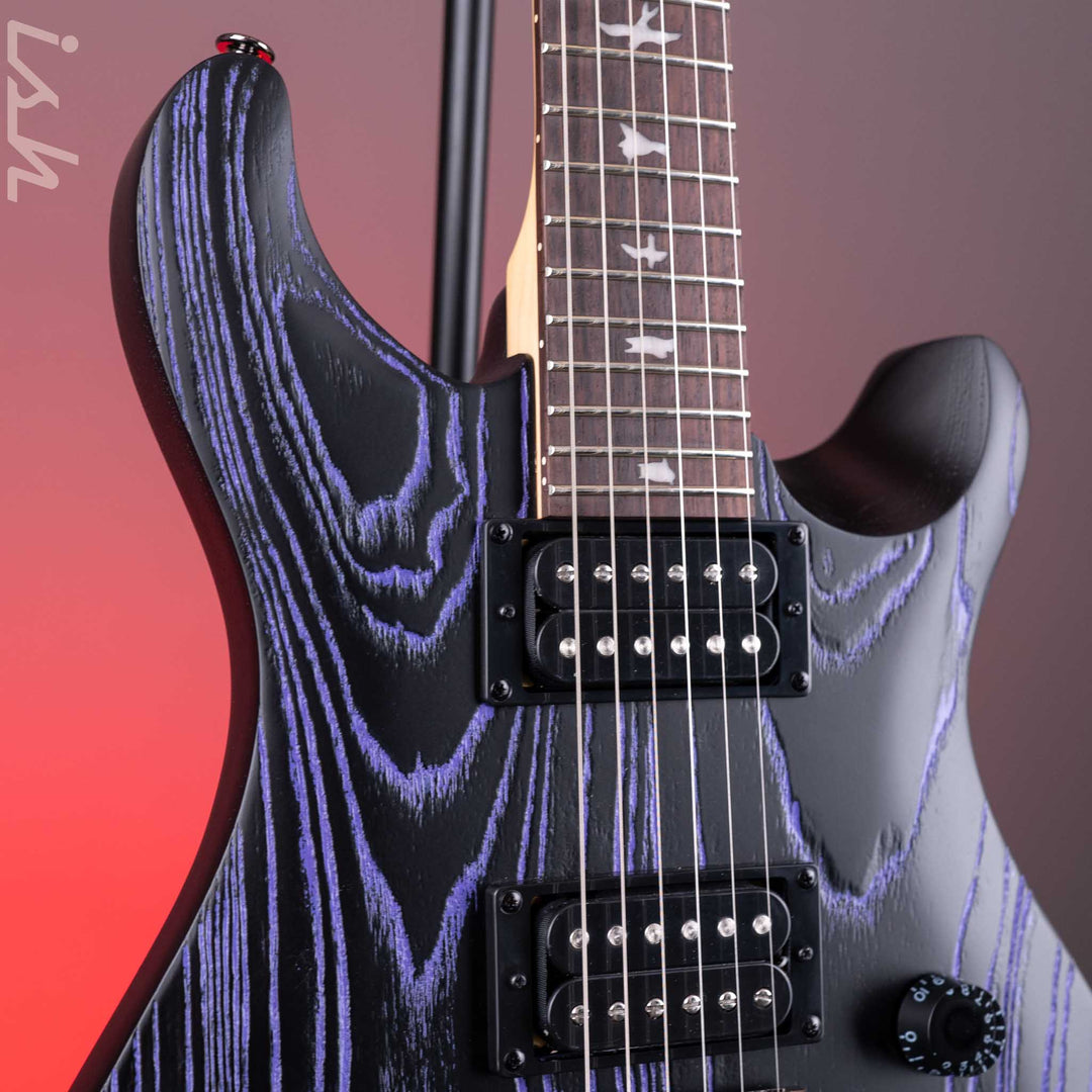 PRS SE Swamp Ash CE 24 Limited Edition Sandblasted Purple