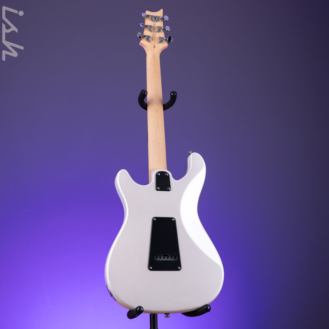 PRS SE NF3 Electric Guitar White Pearl Maple Fretboard Demo