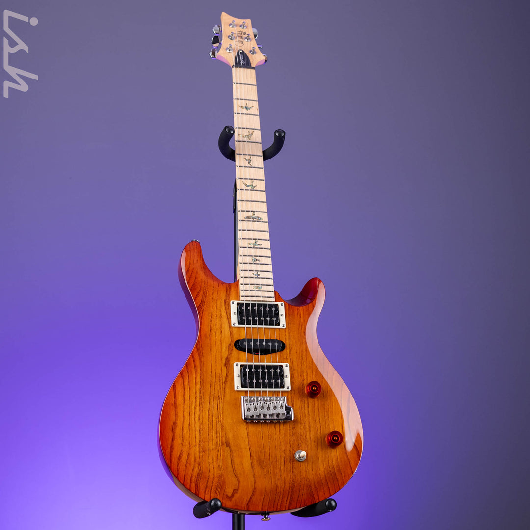 PRS SE Swamp Ash Special Electric Guitar Vintage Sunburst Demo