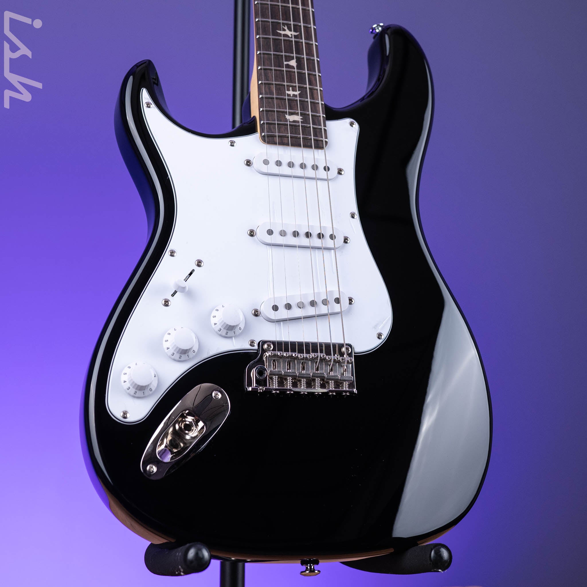 PRS SE Silver Sky Lefty Piano Black - Rosewood Board – Ish Guitars