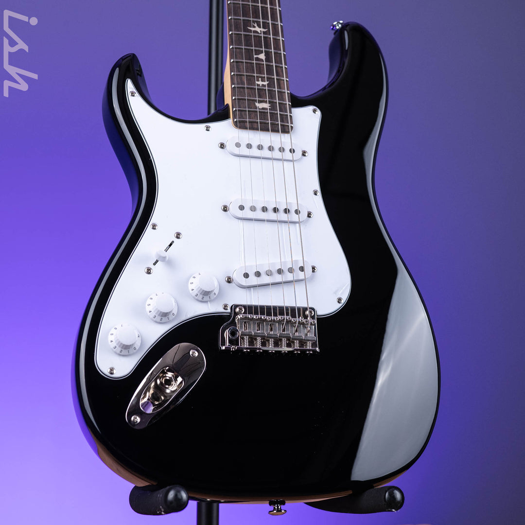 PRS SE Silver Sky Lefty Piano Black - Rosewood Board