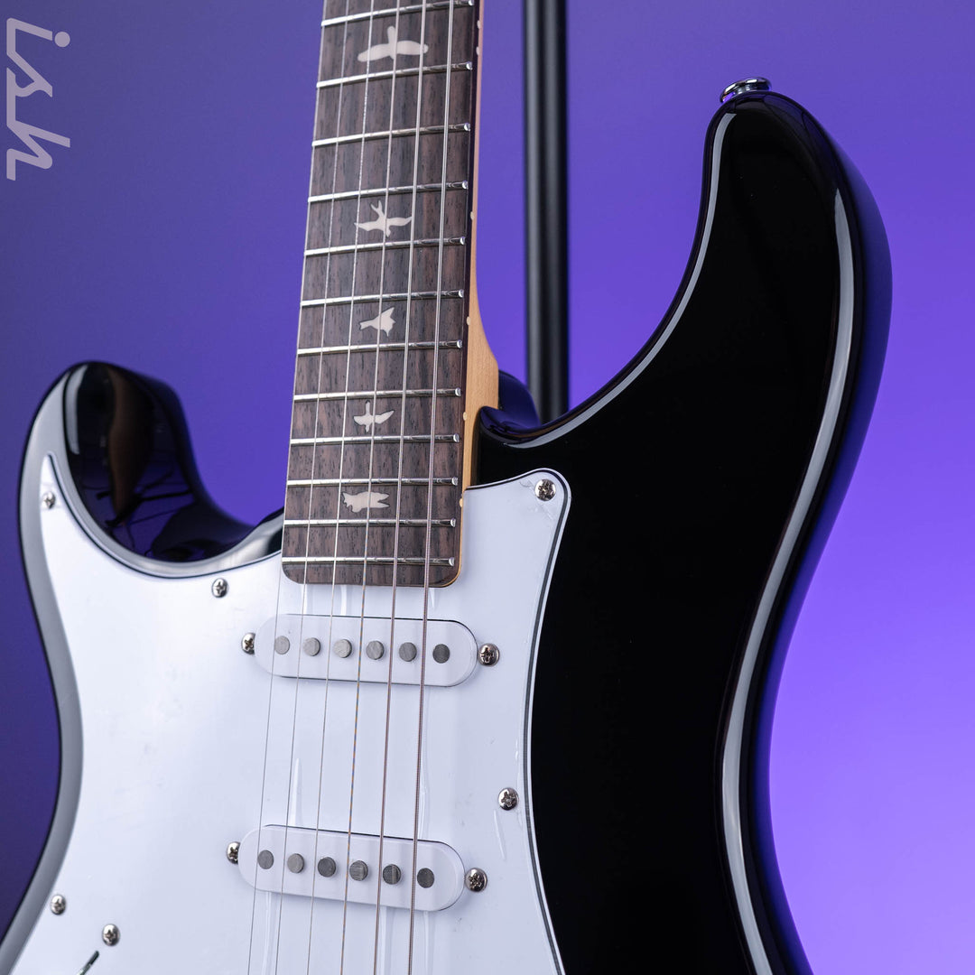 PRS SE Silver Sky Lefty Piano Black - Rosewood Board