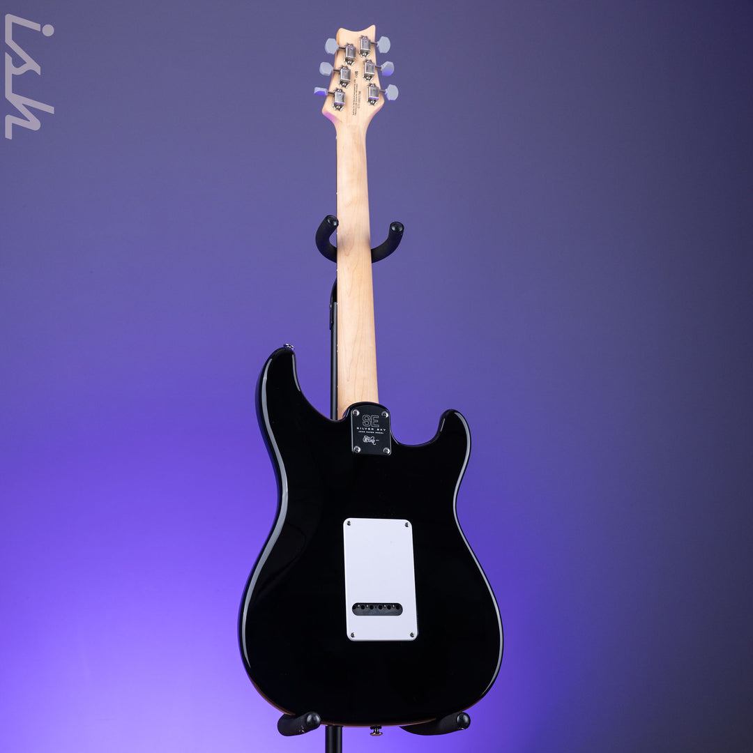 PRS SE Silver Sky Lefty Piano Black - Rosewood Board