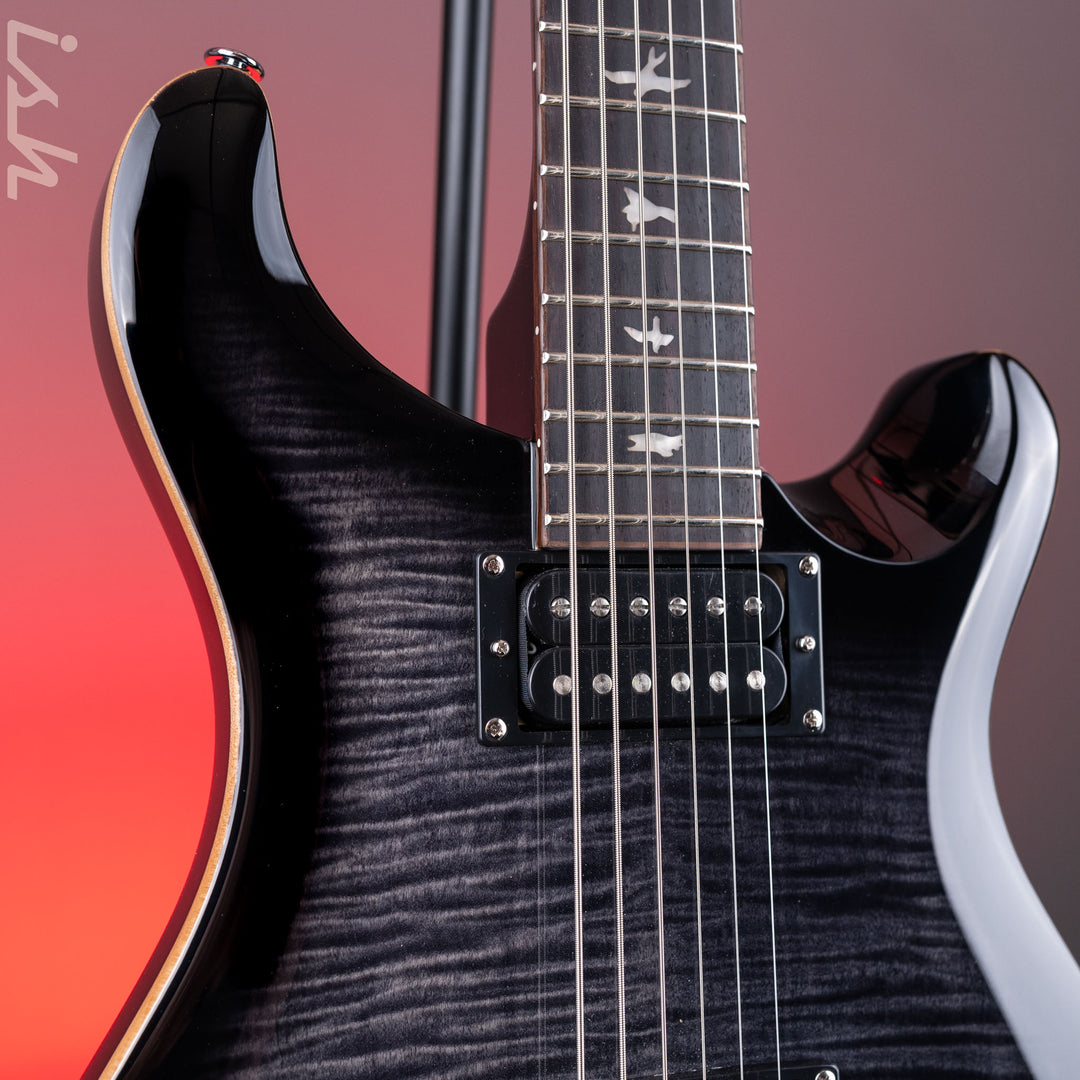 PRS SE 277 Baritone Electric Guitar Charcoal Burst