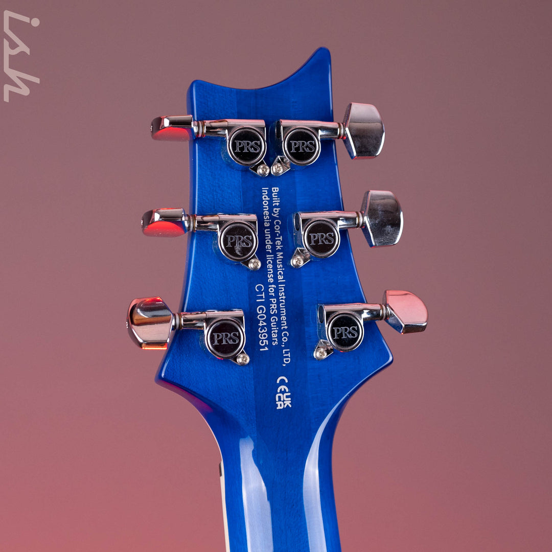 PRS SE Custom 24 Semi-Hollow Piezo Lake Blue *2025 Release!*