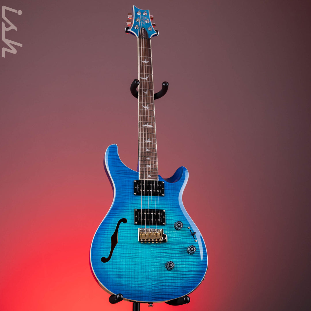 PRS SE Custom 24 Semi-Hollow Piezo Lake Blue *2025 Release!*