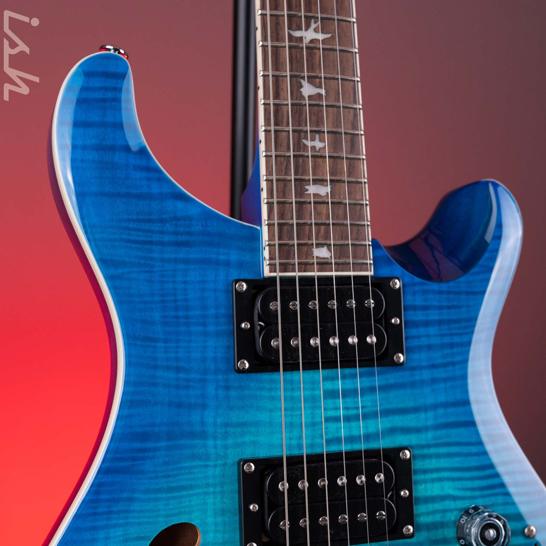 PRS SE Custom 24 Semi-Hollow Piezo Lake Blue *2025 Release!*