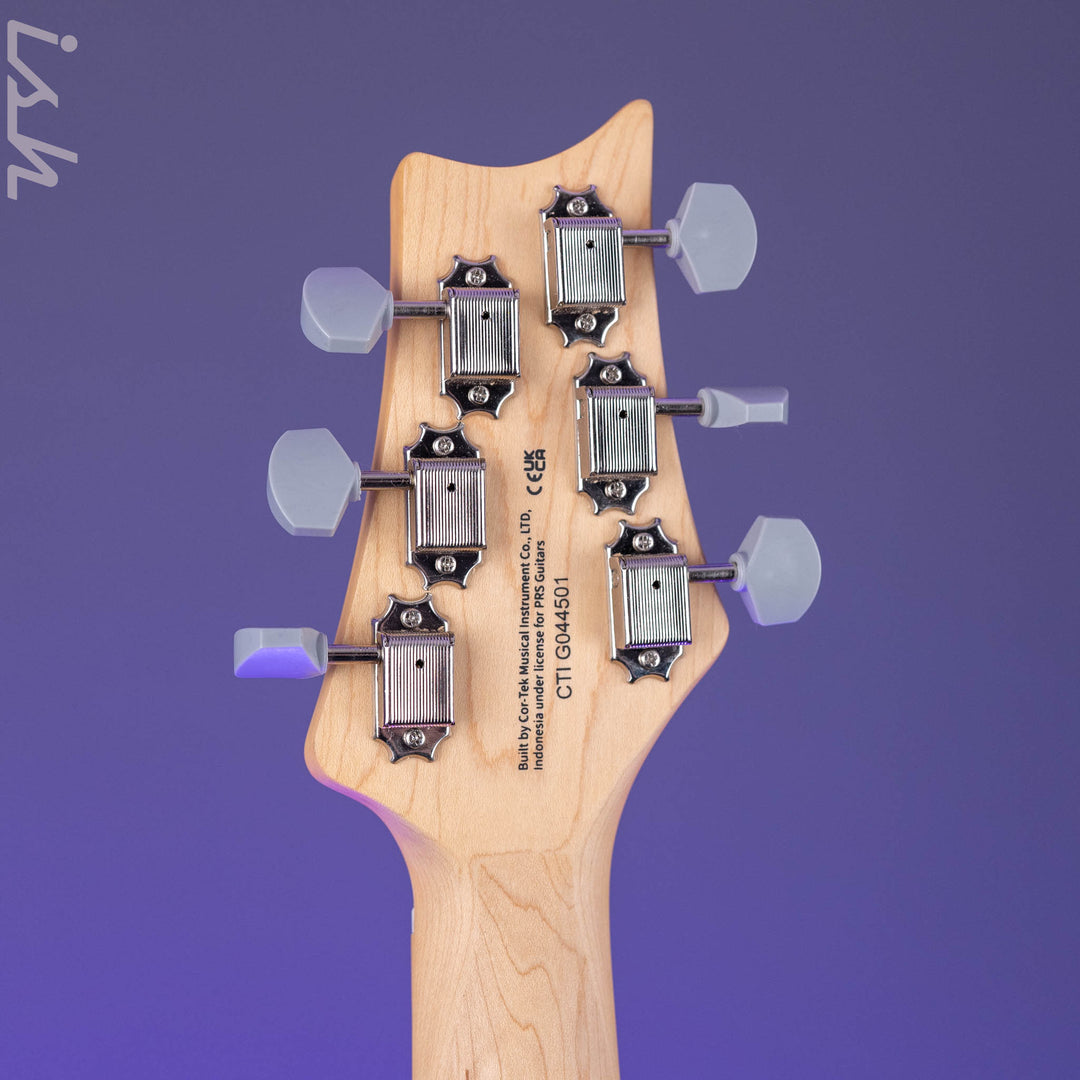 PRS SE Silver Sky Lefty Overland Gray - Maple Board