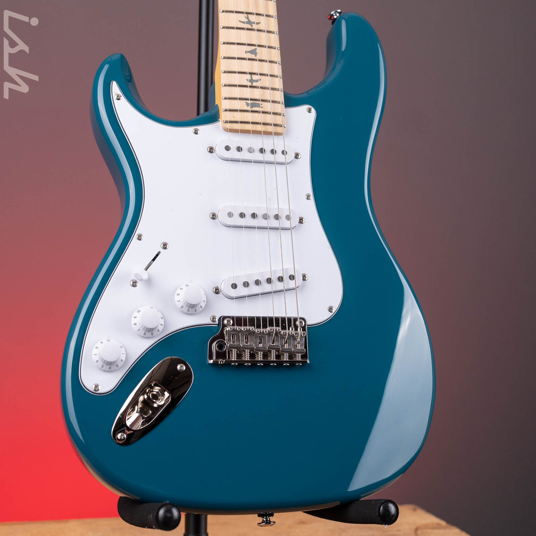 PRS SE Silver Sky Lefty Nylon Blue - Maple Board – Ish Guitars