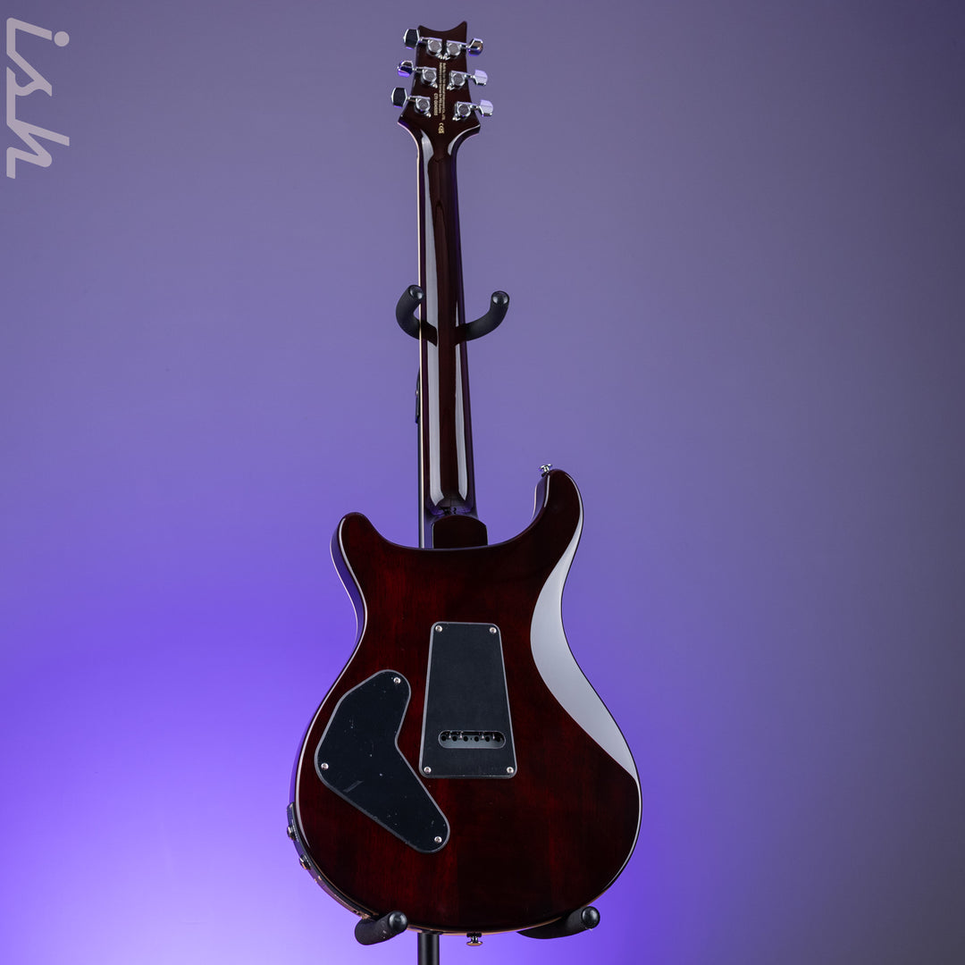 PRS SE Custom 24 Semi-Hollow Piezo Orange Tiger Smokeburst *2025 Release!*