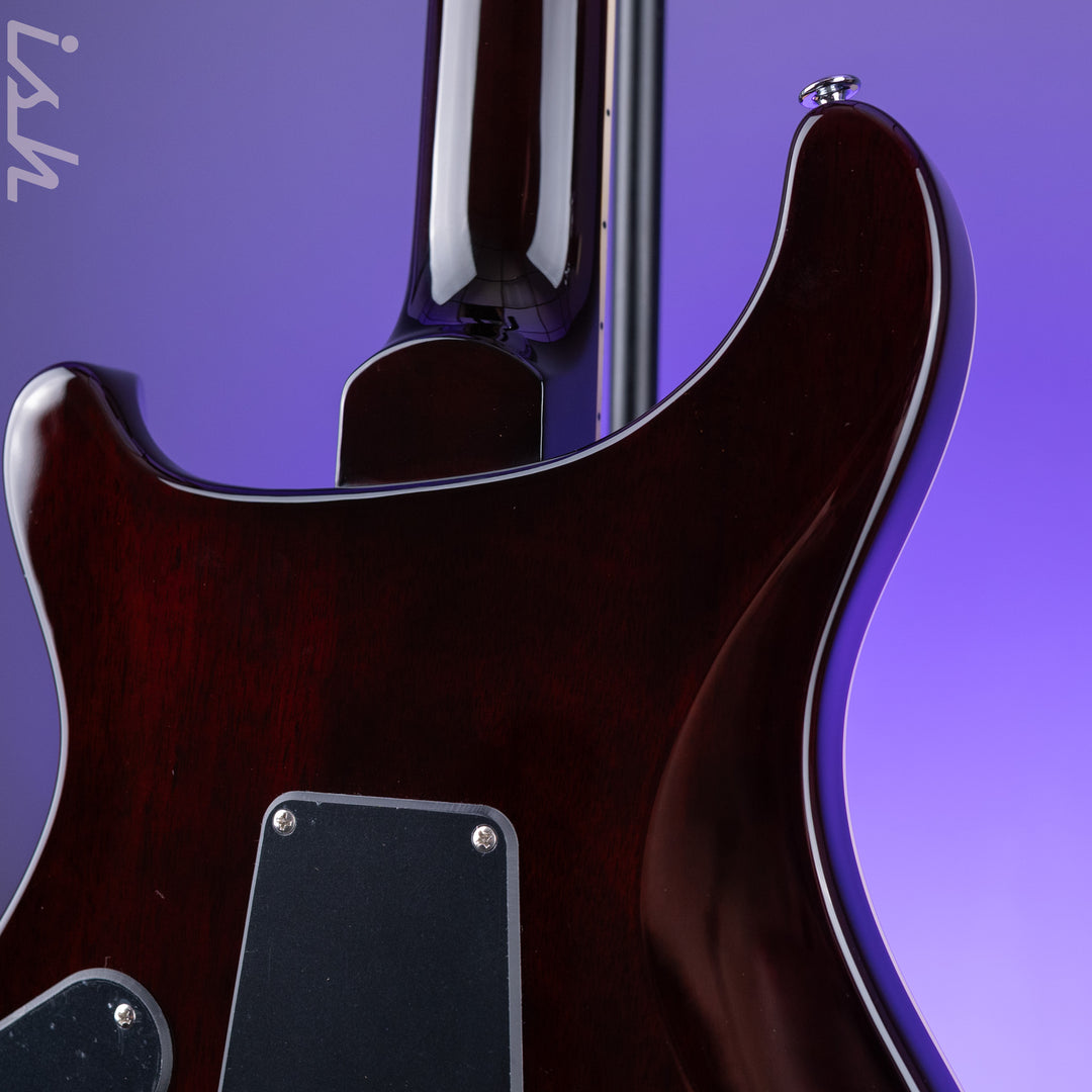 PRS SE Custom 24 Semi-Hollow Piezo Orange Tiger Smokeburst *2025 Release!*