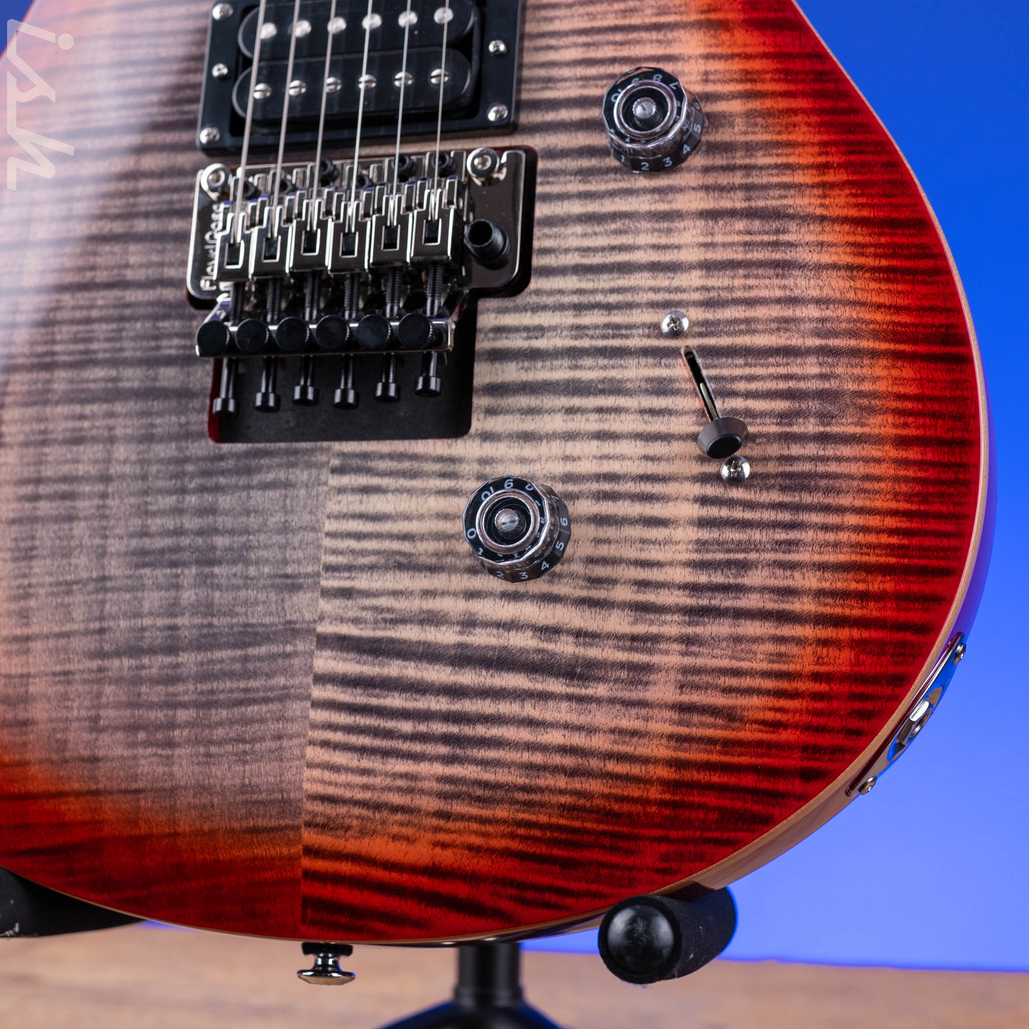 PRS SE Custom 24 Floyd Electric Guitar Charcoal Cherry Burst *2025