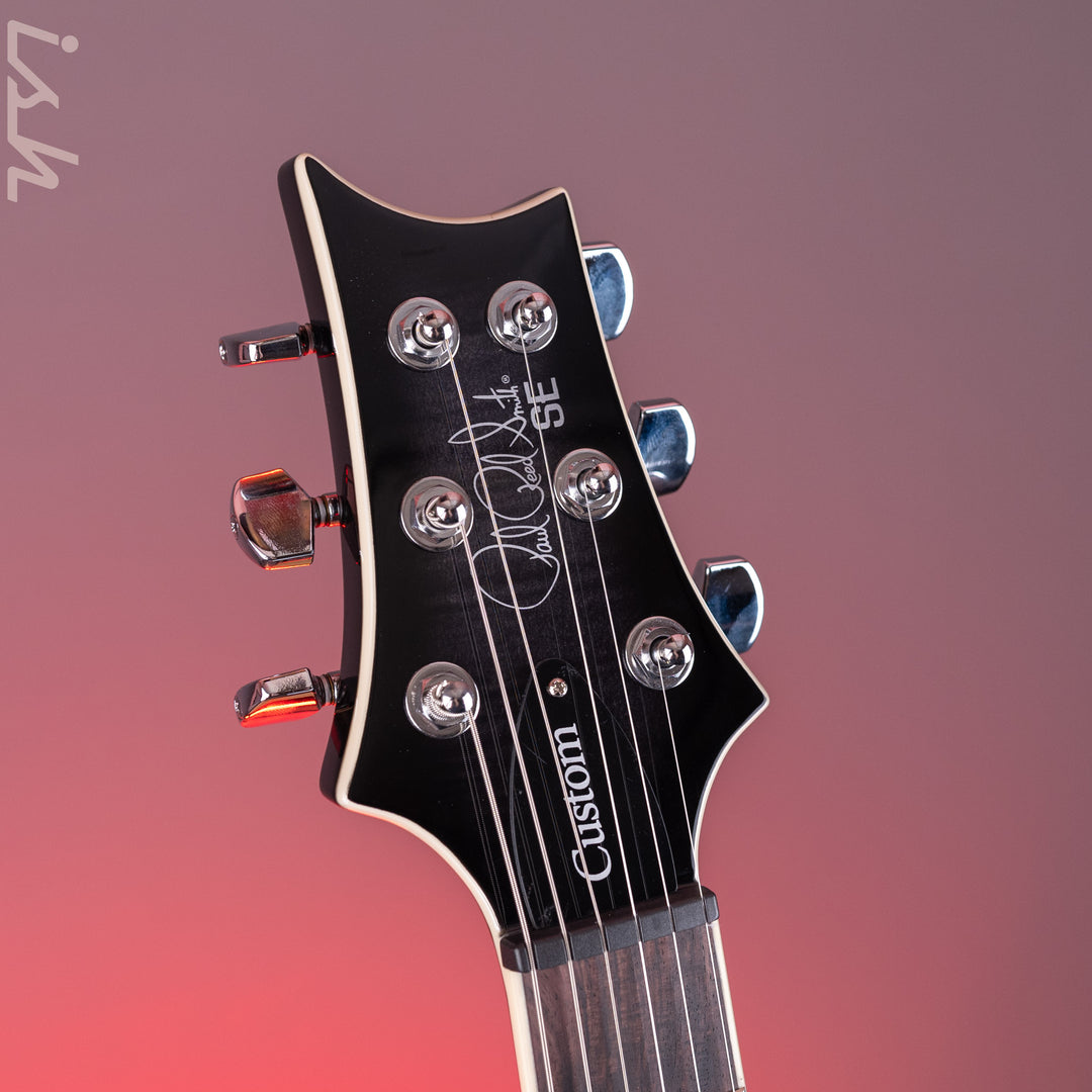 2024 PRS SE Custom 24 Semi-Hollow Piezo Charcoal Burst