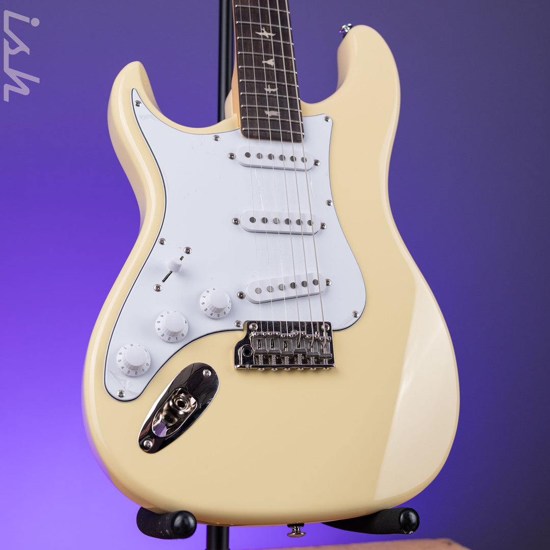 2024 PRS SE Silver Sky Lefty Moon White - Rosewood