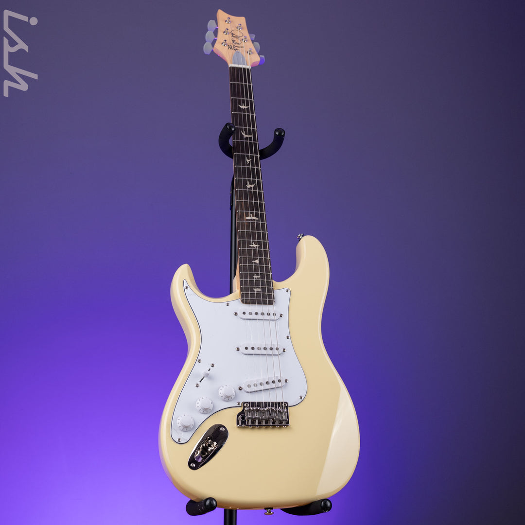2024 PRS SE Silver Sky Lefty Moon White - Rosewood