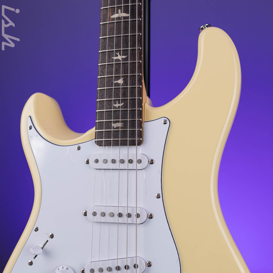 2024 PRS SE Silver Sky Lefty Moon White - Rosewood
