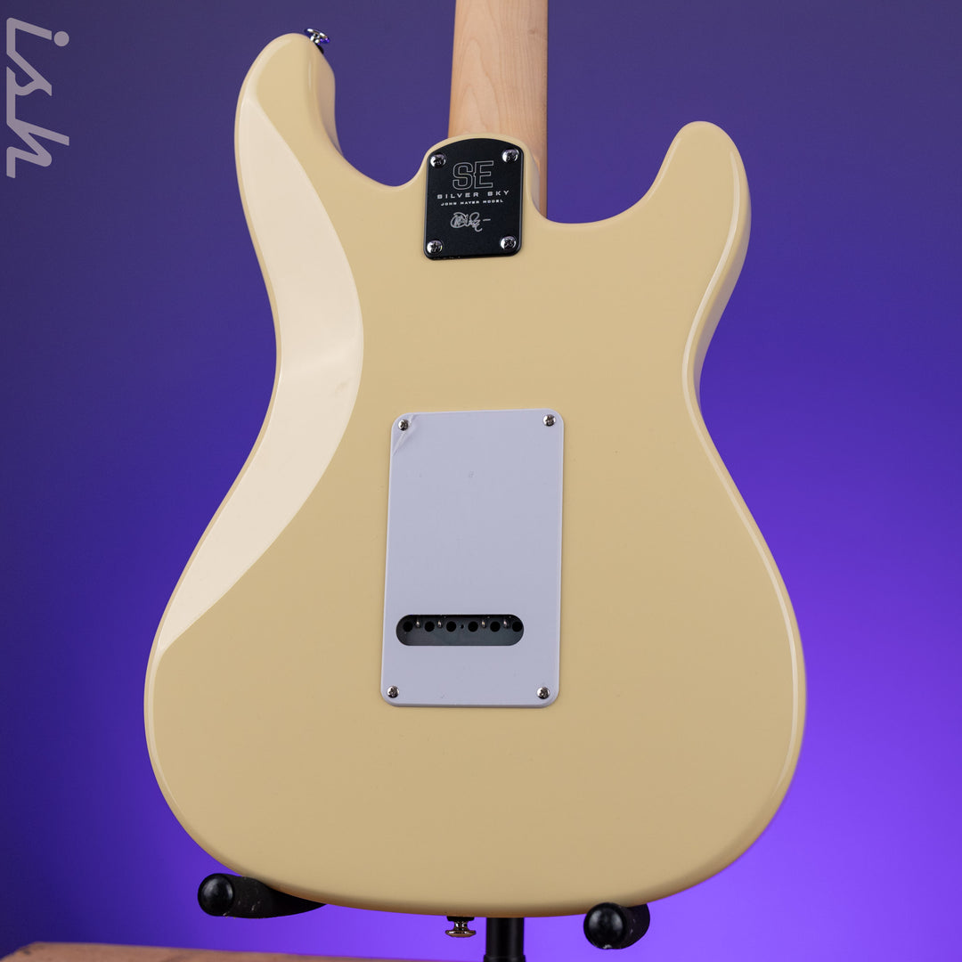 2024 PRS SE Silver Sky Lefty Moon White - Rosewood