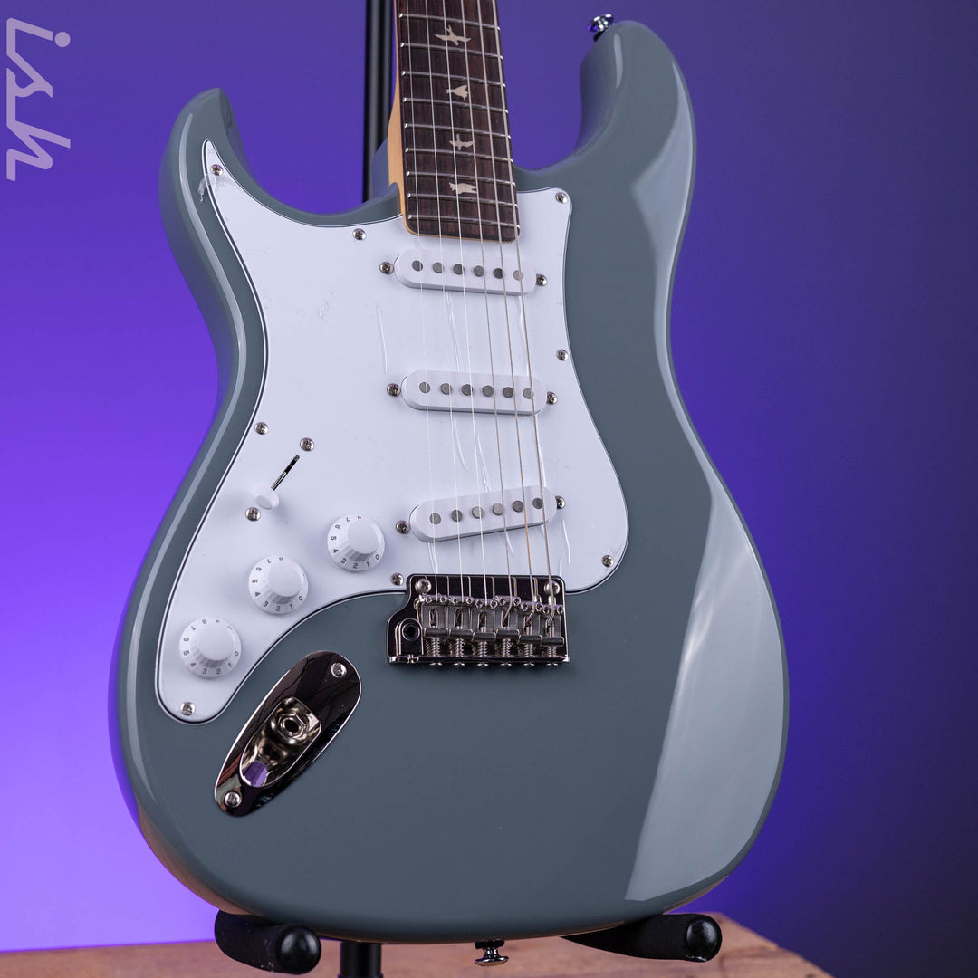 PRS SE Silver Sky Lefty Storm Grey - Rosewood Board