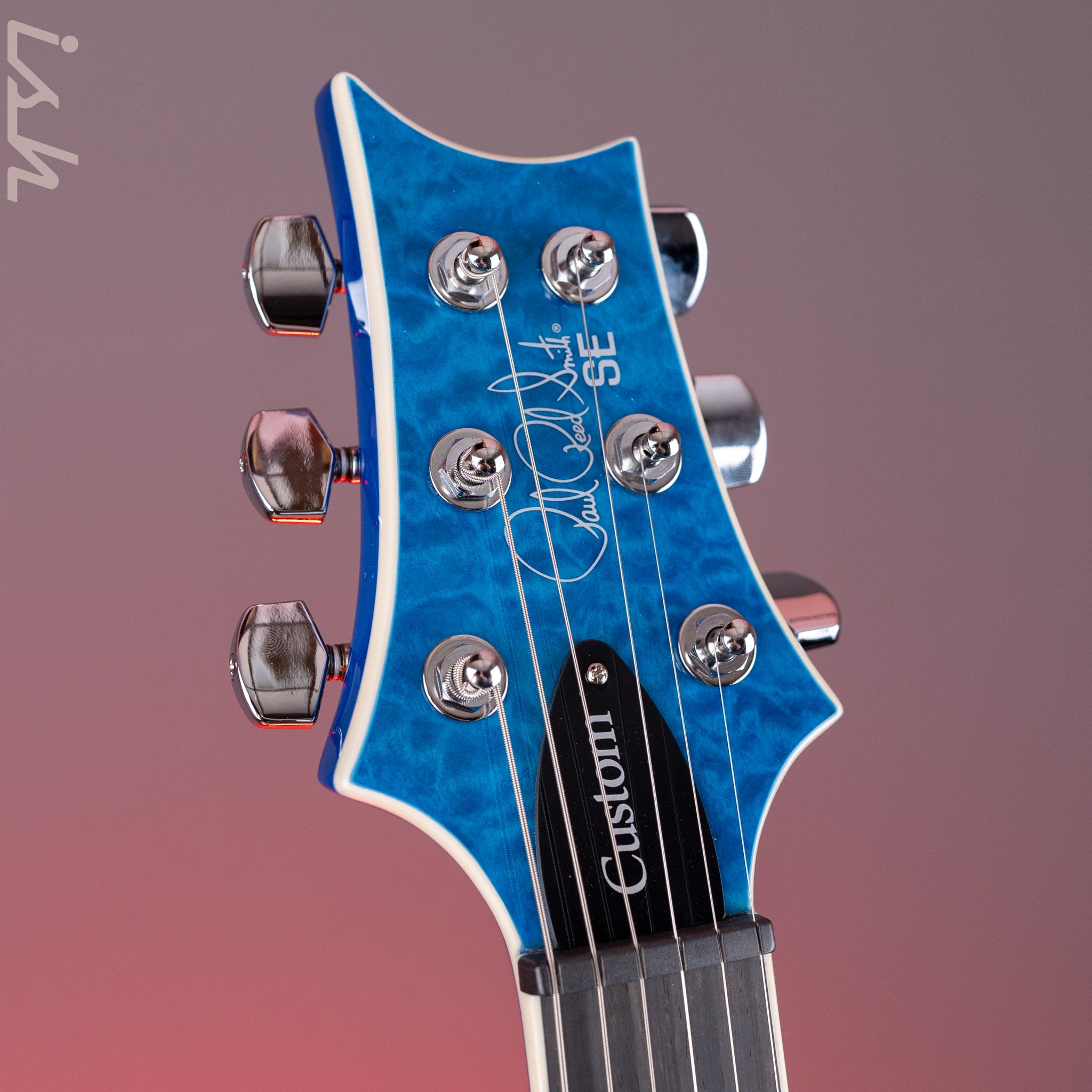 PRS SE Custom 24-08 Electric Guitar Quilt Lake Blue *2025 Release