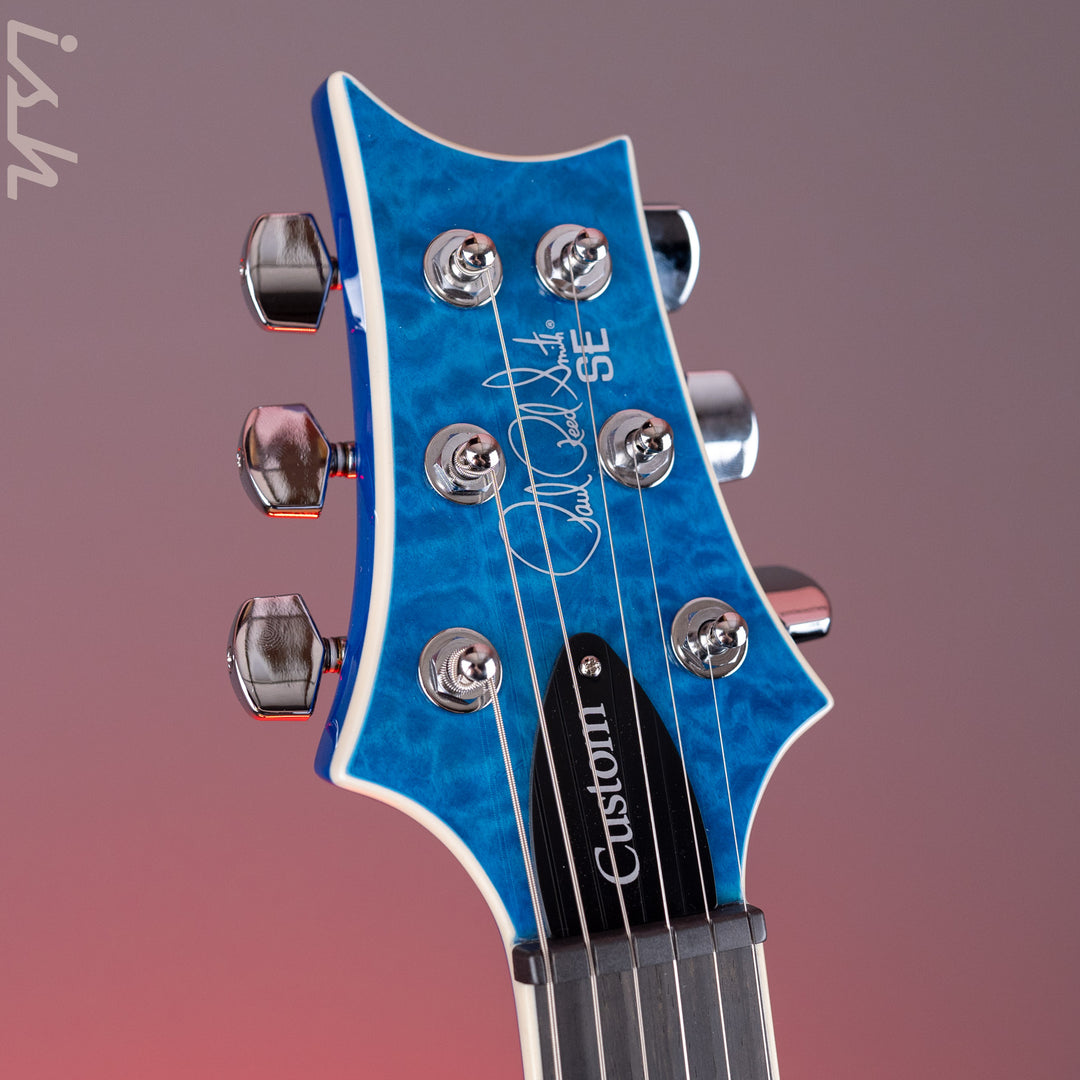 PRS SE Custom 24-08 Electric Guitar Quilt Lake Blue *2025 Release!* Demo