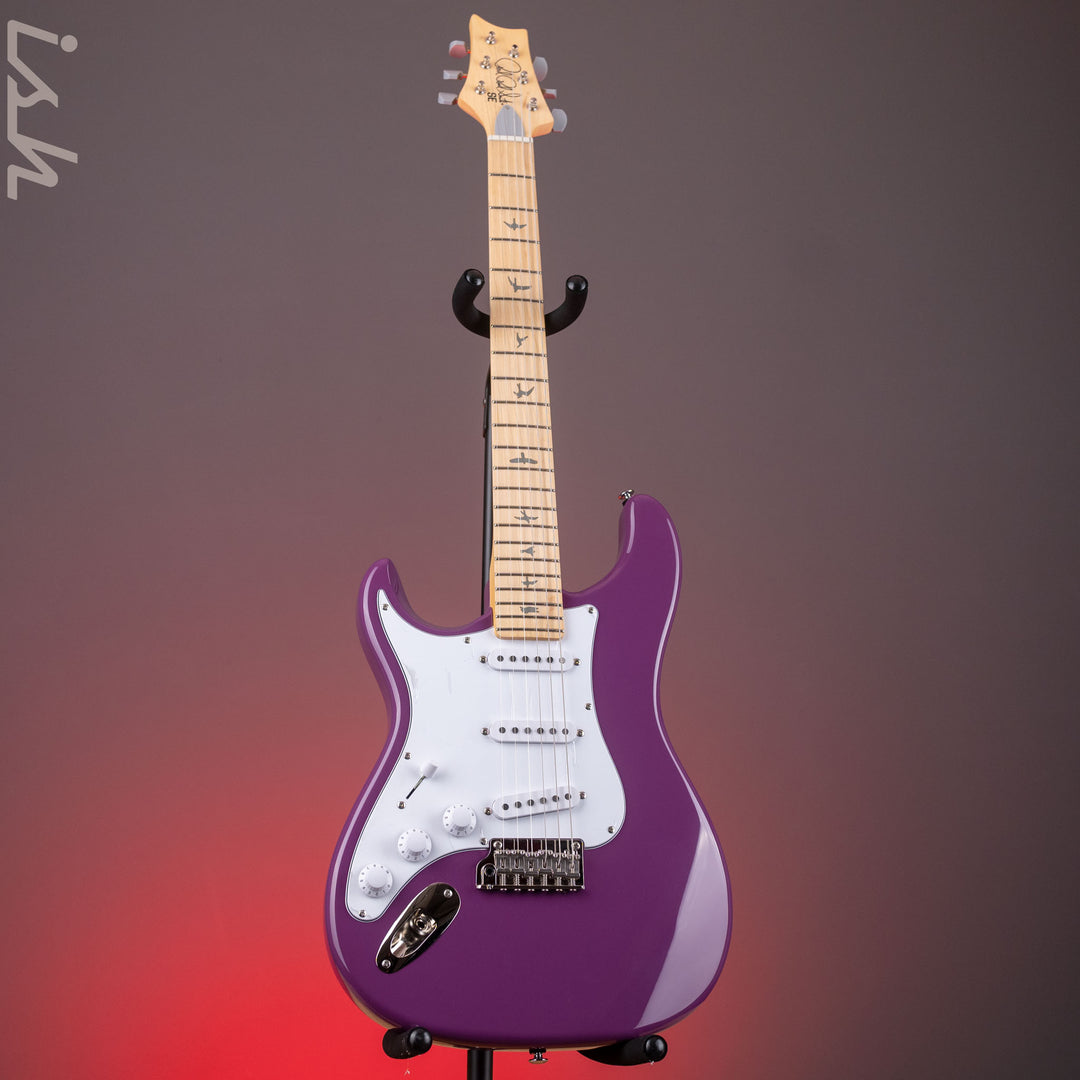 PRS SE Silver Sky Lefty Summit Purple - Maple Board