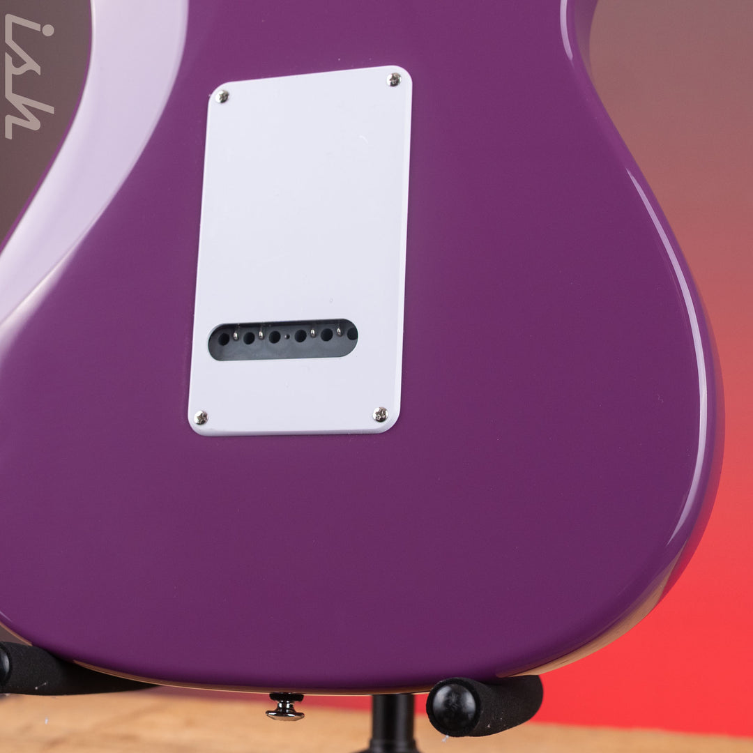 PRS SE Silver Sky Lefty Summit Purple - Maple Board