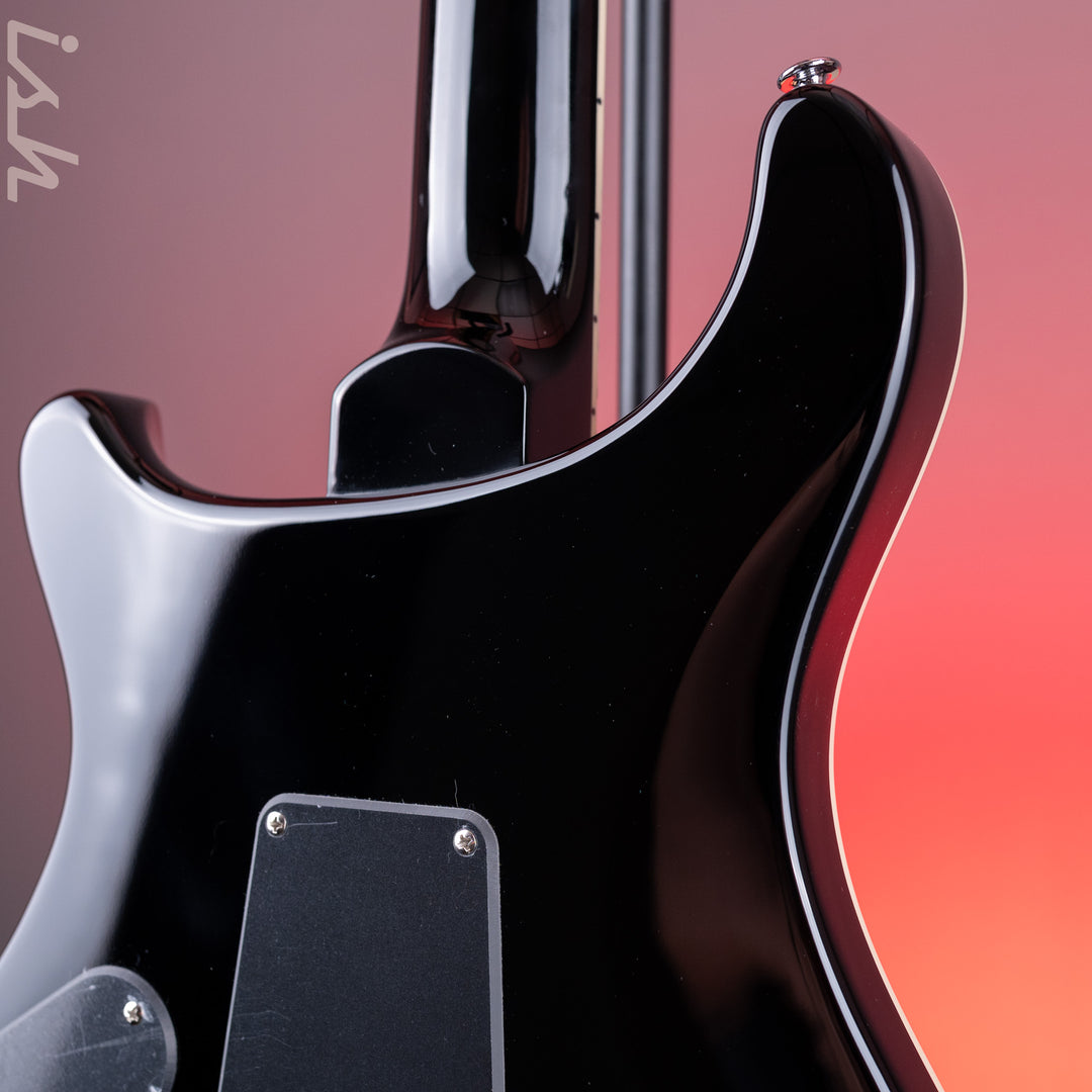 2024 PRS SE Custom 24 Semi-Hollow Piezo Charcoal Burst